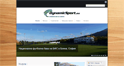 Desktop Screenshot of dynamicsport.eu